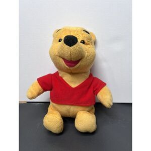 Vintage 1998 Talking Winnie‎ The Pooh Plush 8" WORKS! Good Condition!